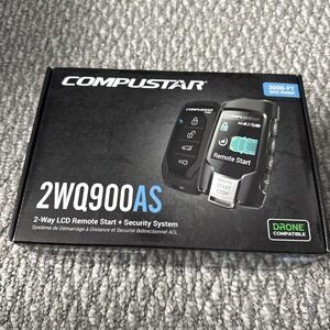 Compustar CS2WQ900-AS 2-Way LCD 3000-FT Max Range Remote Start + Security System